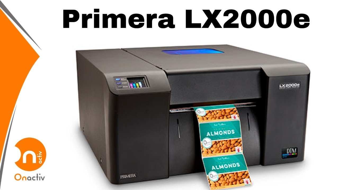 imprimante d'étiquettes Primera / DTM Print LX2000e - Démonstration
