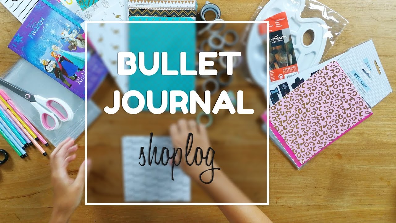 Shoplog Knutselspullen Bullet Journal - CreaChick