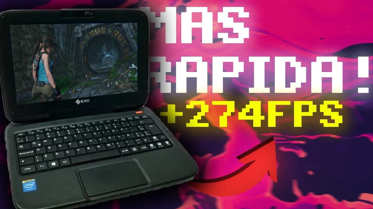 OPTIMICÉ la netbook del GOBIERNO G5 para jugar y esto pasó...