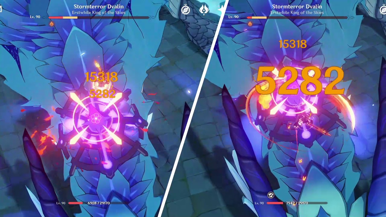 C0 Hu Tao vs C1 Hu Tao | Genshin Impact