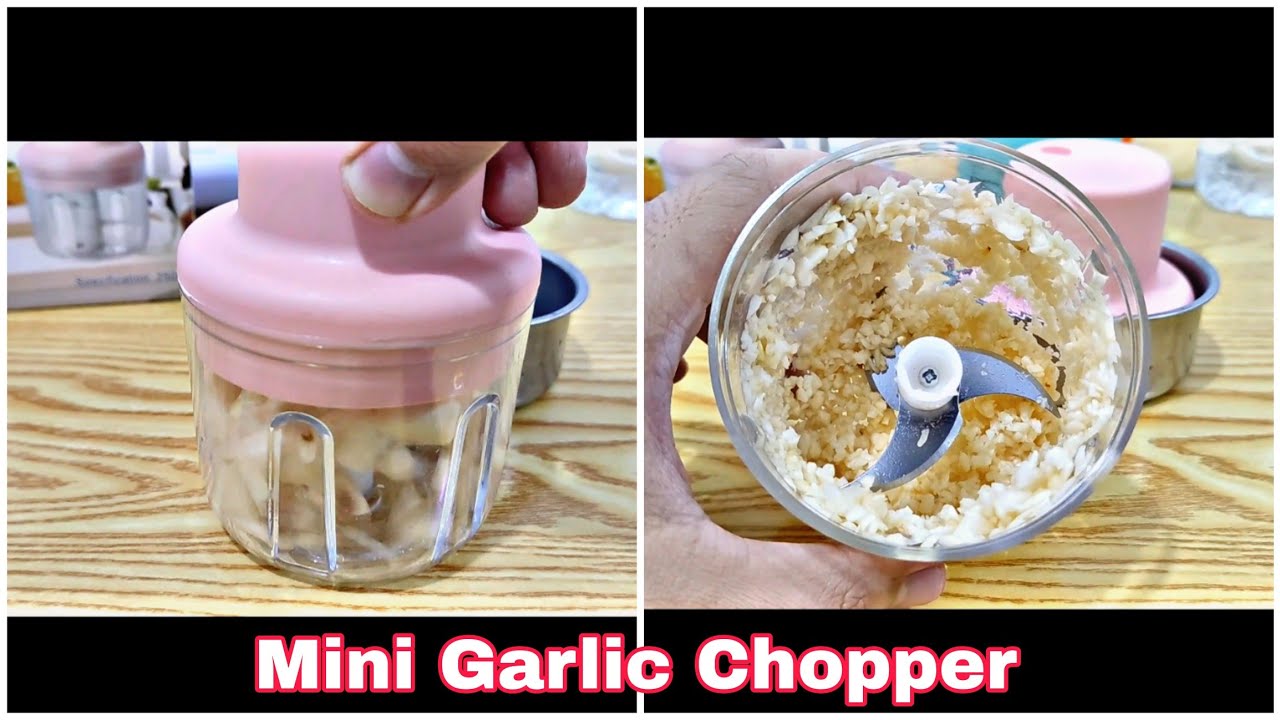 Wireless Mini Electric Garlic Food Chopper |Ginger Vegetable Cutter | Food Blender Processor Mixer