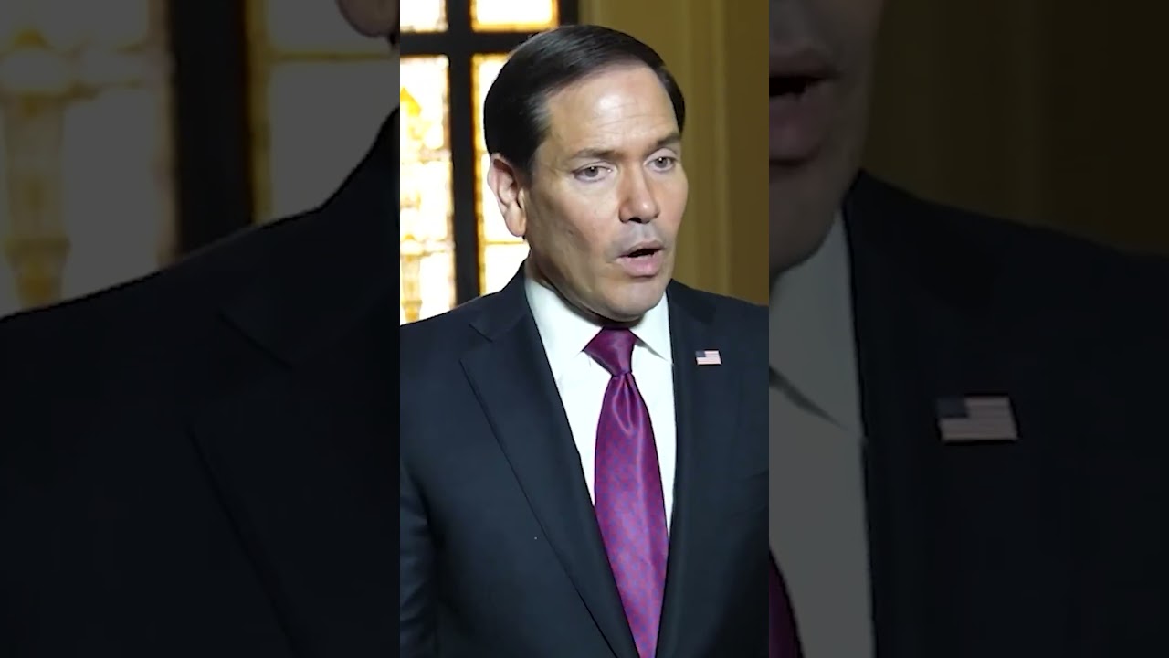 Marco Rubio REVEALS Details on Private Meeting with Pope Leo #shorts