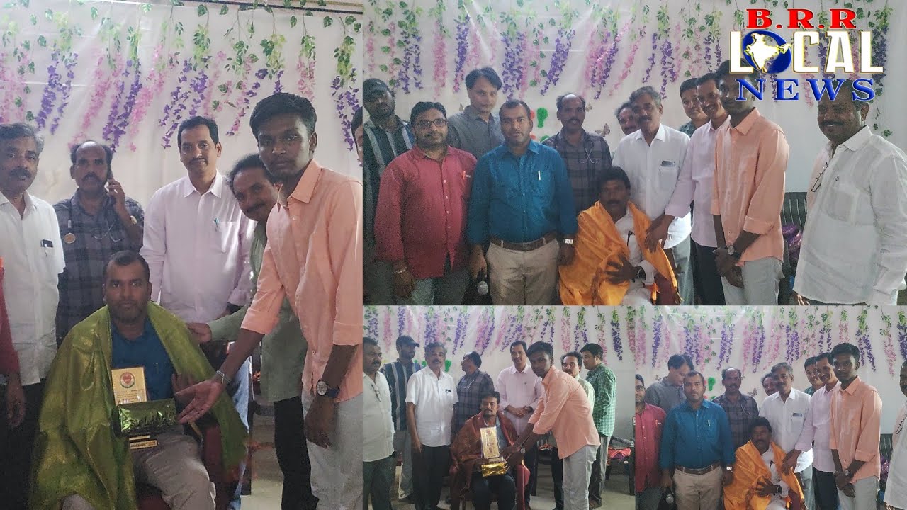 Tehsildar Subbaiah was the chief guest of the Padmavathi Charitable Trust that honored the doctor...