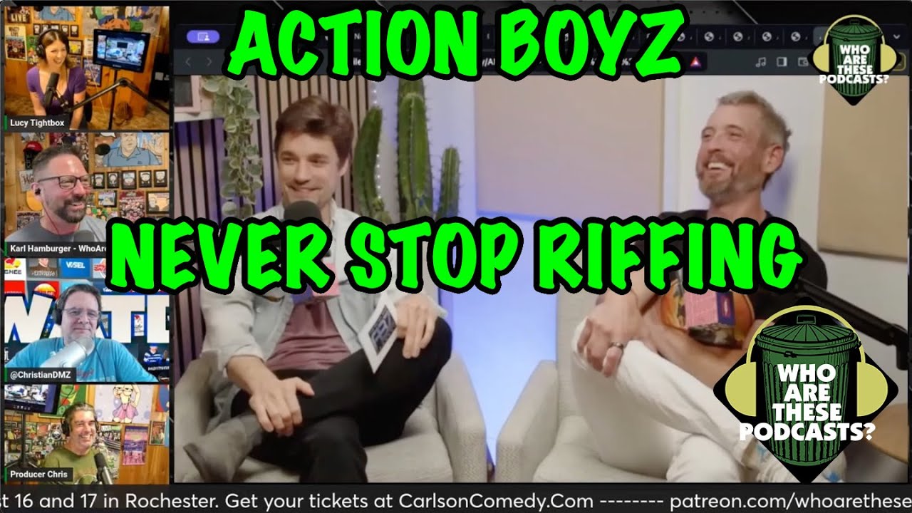 Do Improv Bits Ever End? Action Boyz Watch Movies & Crack Each Other Up!