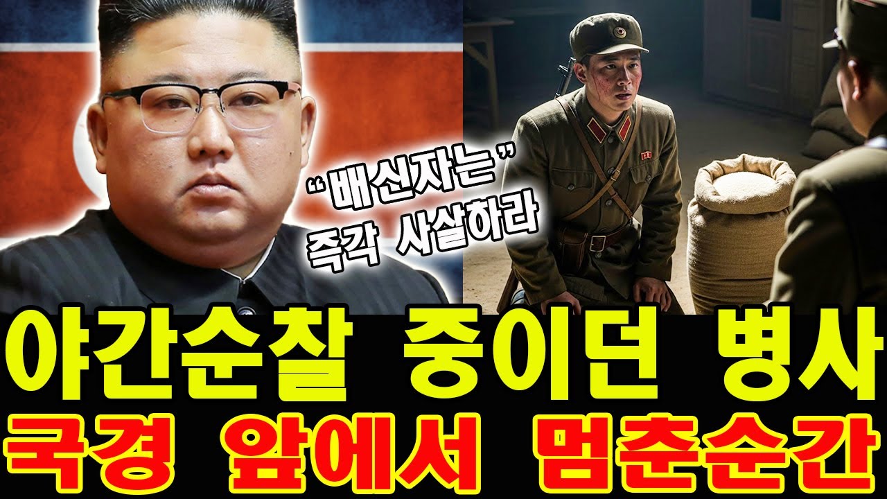 [탈북 스토리] 야간 순찰 중 탈북한 북한 병사 실화… 손전등을 끄고 국경을 넘은 단 한 번의 선택 | 탈북감동사연