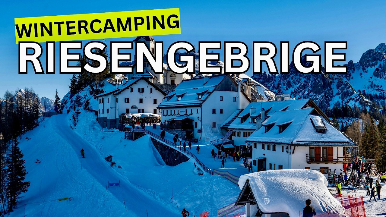 Eingefroren im Riesengebirge ❄️ | Spontane Van-Reise nach Tschechien | Wintercamping