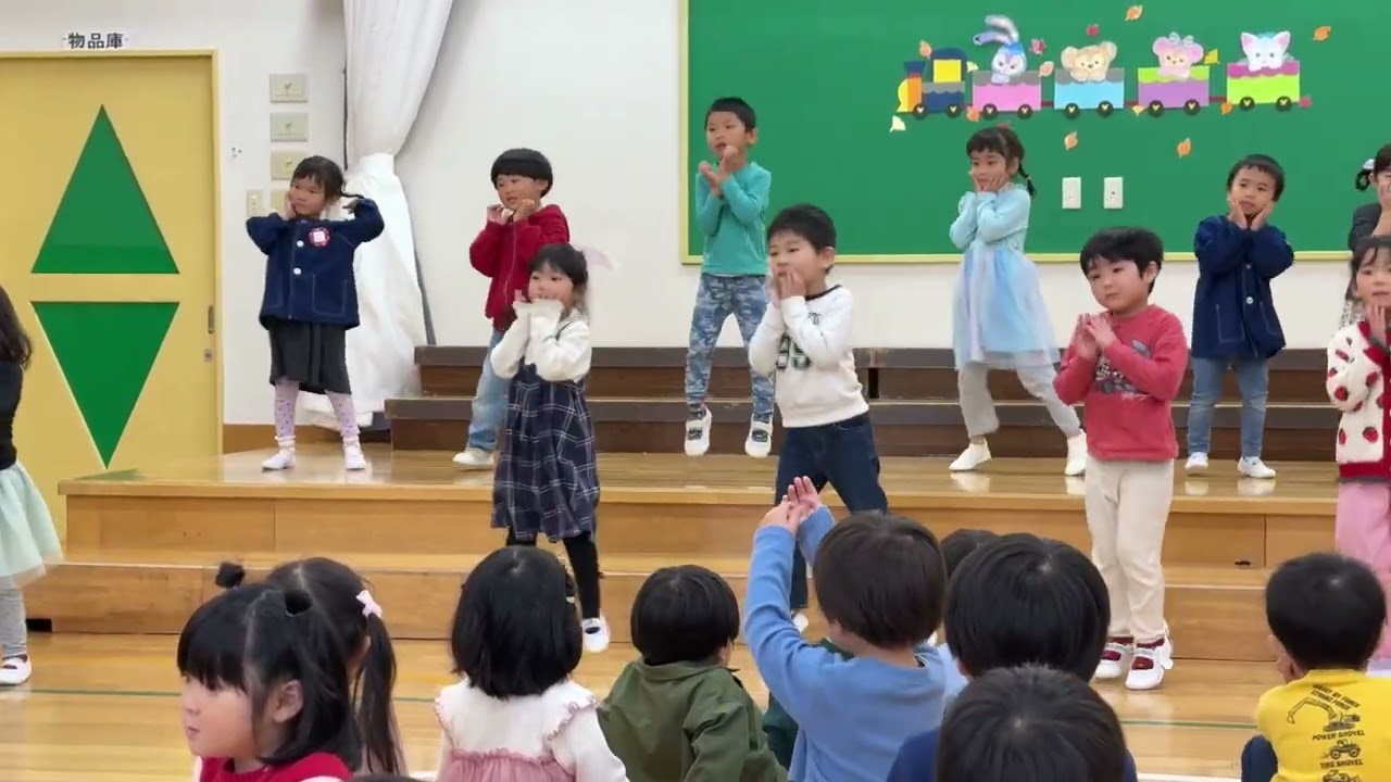 10月誕生会年中ばら組2024年