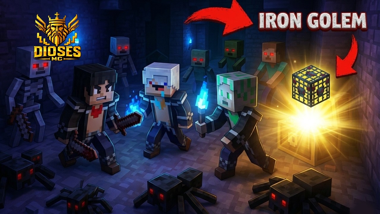 EL BOTÍN MÁS OP DE LAS DUNGEONS: ¿Soy el primero en conseguirlo? 💎 | DIOSESMC #diosesmc