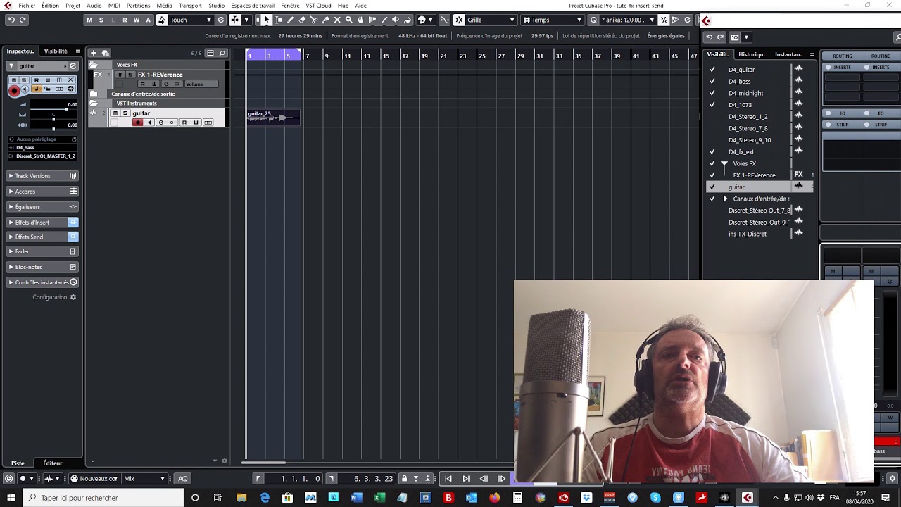 Nano Tuto : Cubase fx send