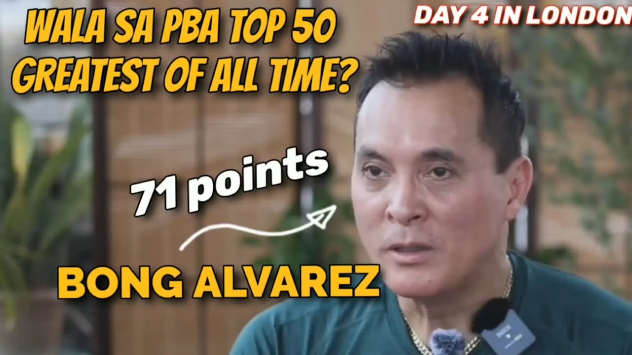 Masama loob ni BONG ALVAREZ sa PBA | Day 4 LONDON