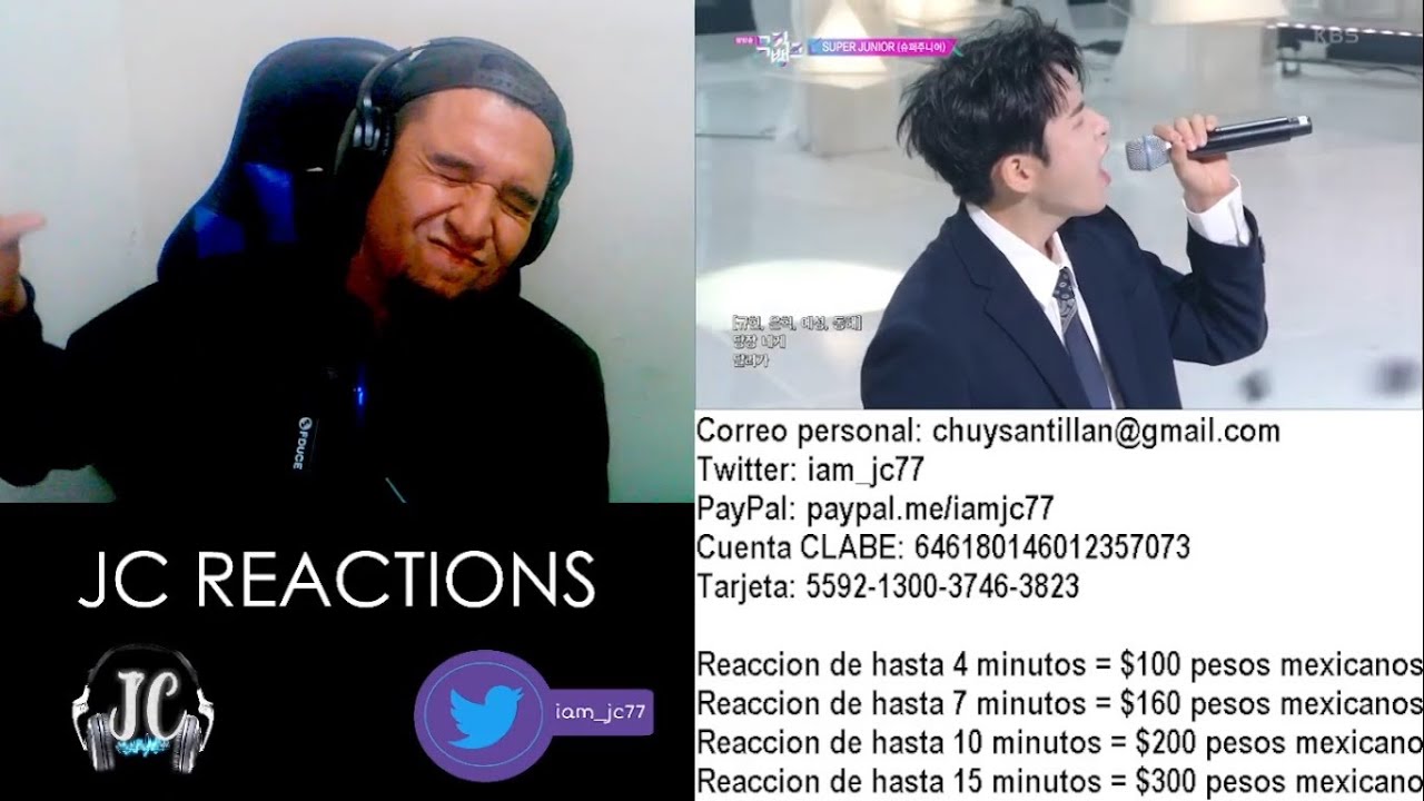 | MULTIPLE REACCION | SUPER JUNIOR - THIS IS LOVE / EVANESCE /CALLIN'/NO OTHER/ROKKUGO/DON'T GO AWAY