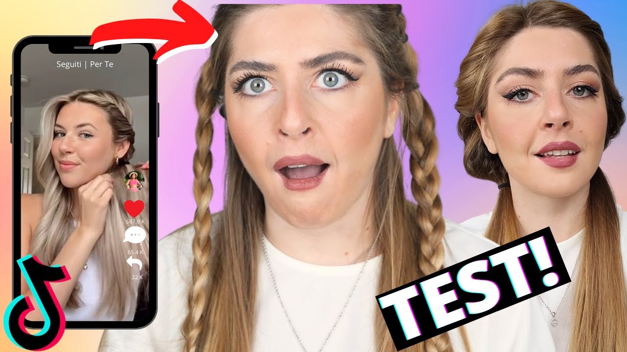 ✅HAIR TEST! 6 HACKS Tik Tok che SONO RIUSCITI TUTTI! #hairstyles