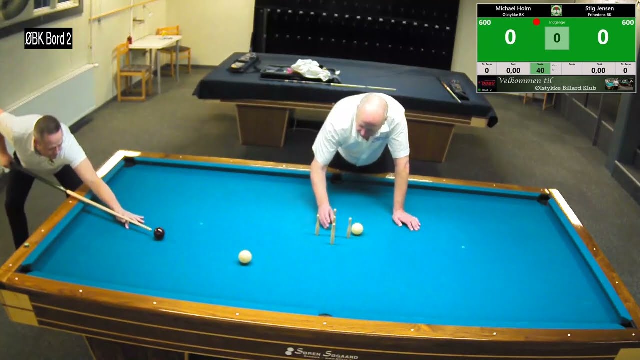 bord 2 Michael Holm ØBK vs Stig Jensen Friheden 2 div