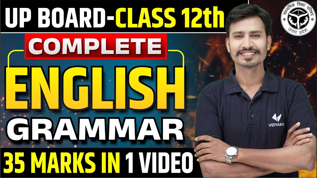 Class 12th English Grammar Narration | UP Board 12th English Important Questions