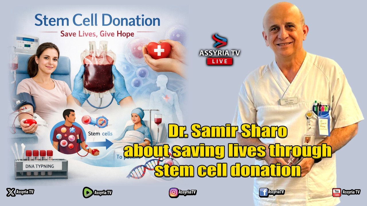 Dr. Samir Sharo about saving lives through stem cell donation