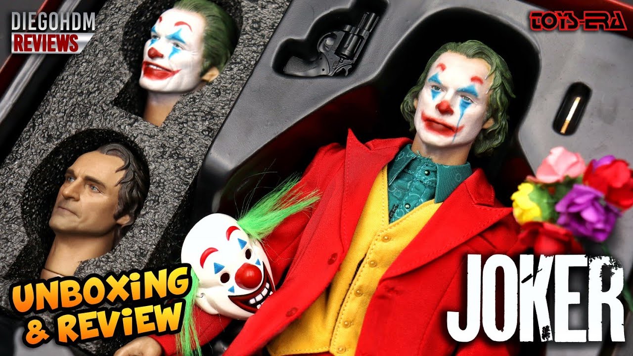JOKER Joaquin Phoenix 1/6 Toys-Era Unboxing e Review BR / DiegoHDM