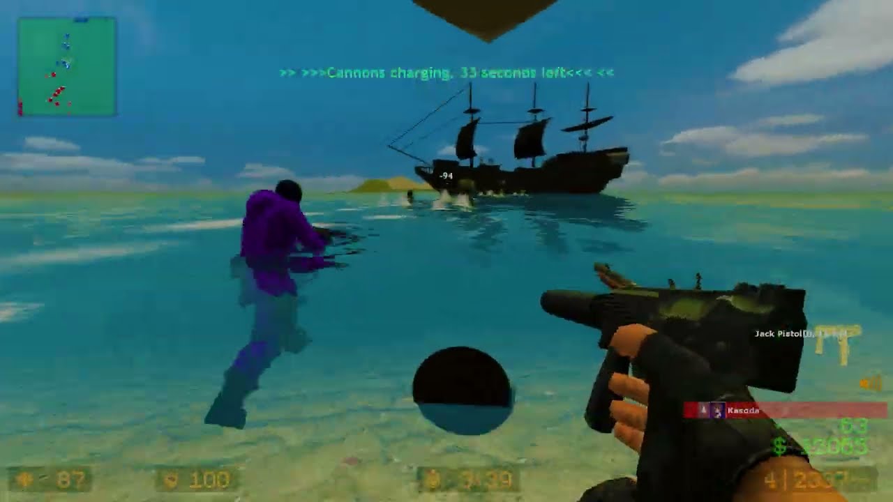Pirates of The Caribbean! Counter-Strike Source: Zombie Escape - ze_PotC_v3_4fix