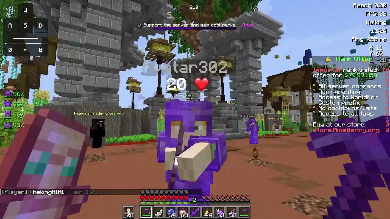 The Best ways to earn money in Mineberry Op survival.