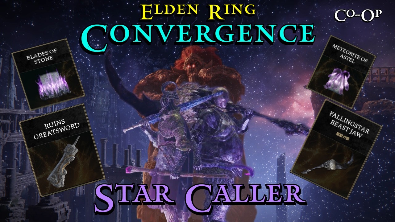 The STARCALLER Class Is OP In Elden Ring's Convergence Mod! (Co-Op Elden Ring)