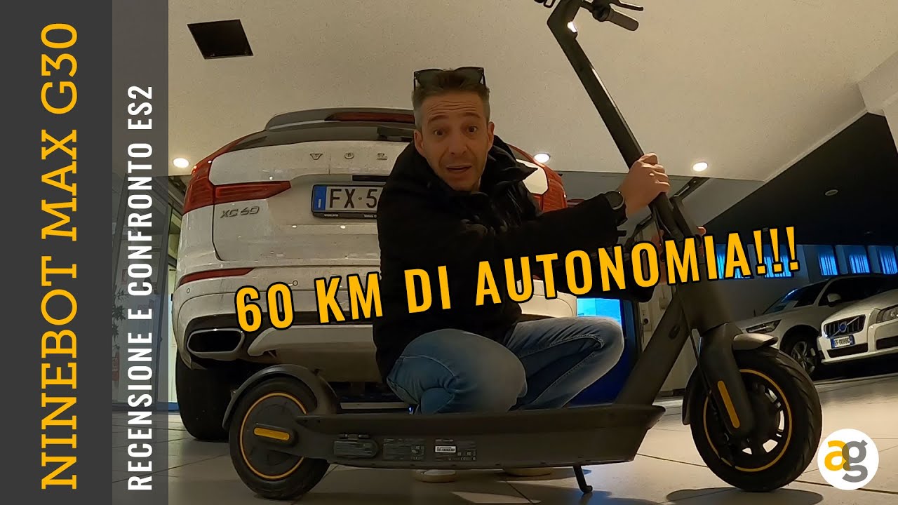 RECENSIONE MONOPATTINO NINEBOT MAX G30 e CONFRONTO ES2