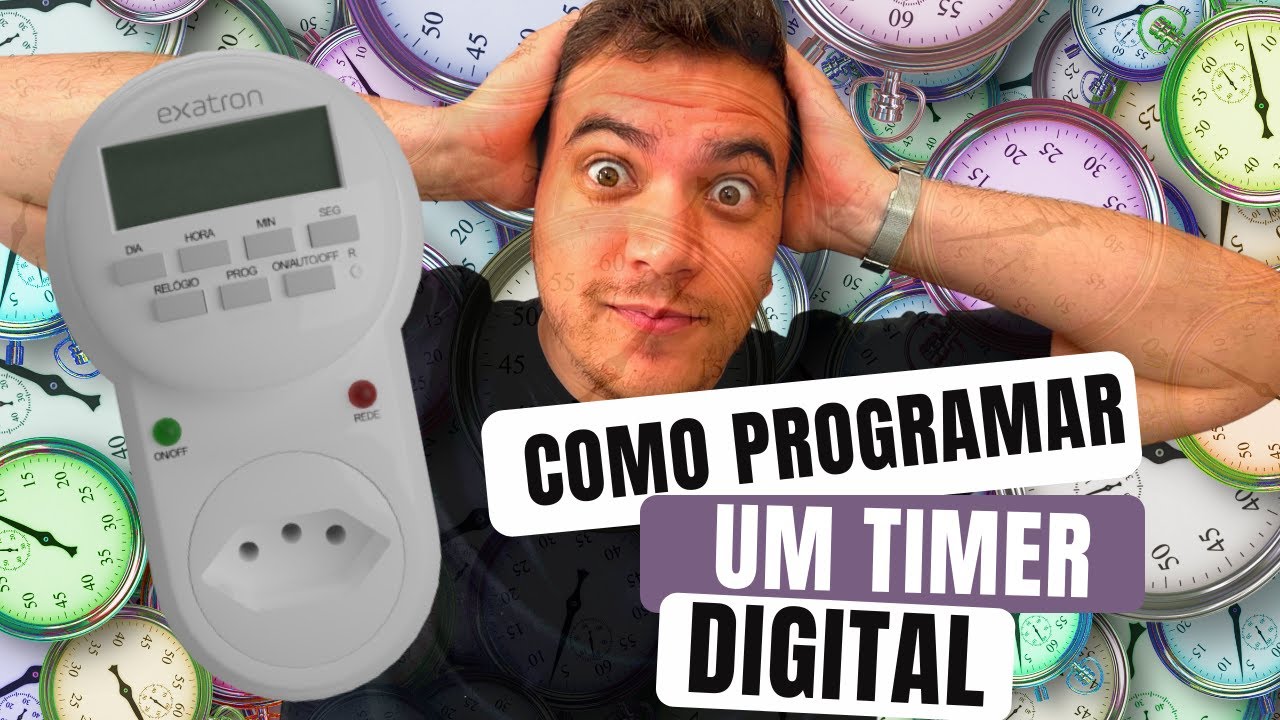 Como programar o Timer Digital | ESPA&Ccedil;O DA EL&Eacute;TRICA