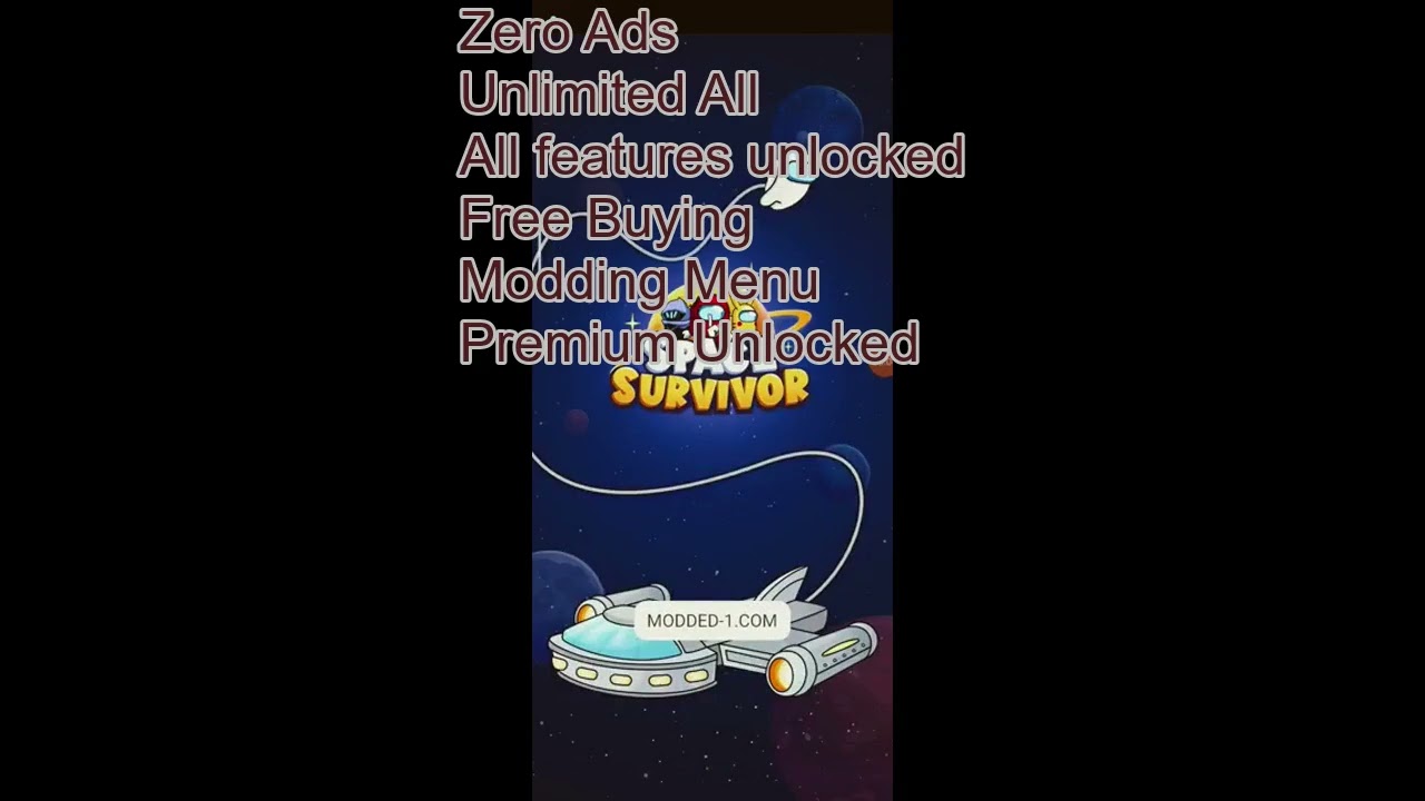 Space Survival Mod Apk / Mod Menu M&aacute;s Reciente 2025 | Dinero Ilimitado & Todo Ilimitado