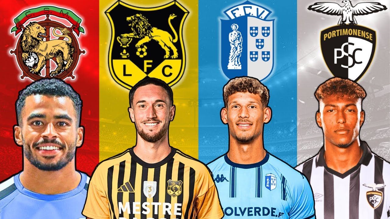 O MELHOR JOGADOR DE CADA EQUIPA DA LIGA PORTUGAL MEU SUPER 2025/26 ( 2ª LIGA PORTUGUESA)
