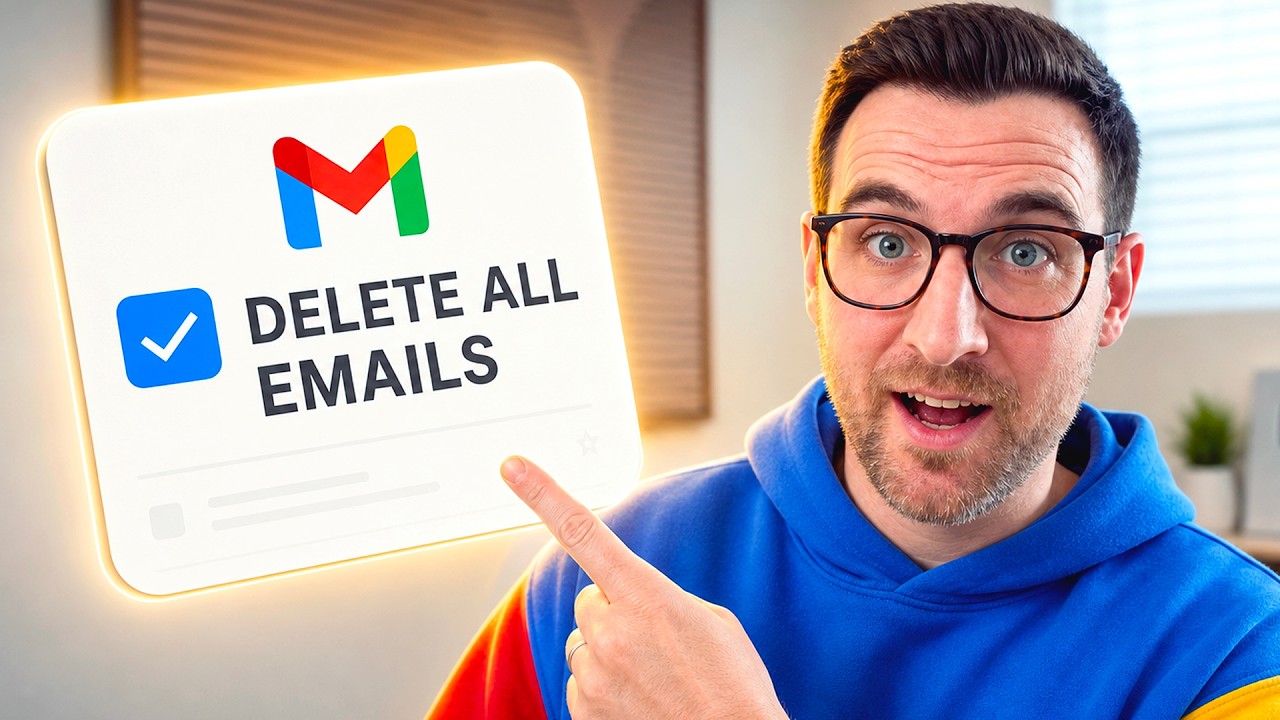 Как массово удалить письма в Gmail
