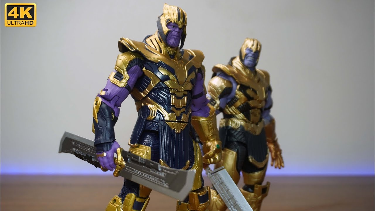 These are NOT the S.H. Figuarts Thanos from  Avengers Endgame (but one IS a ZD Toys Thanos)