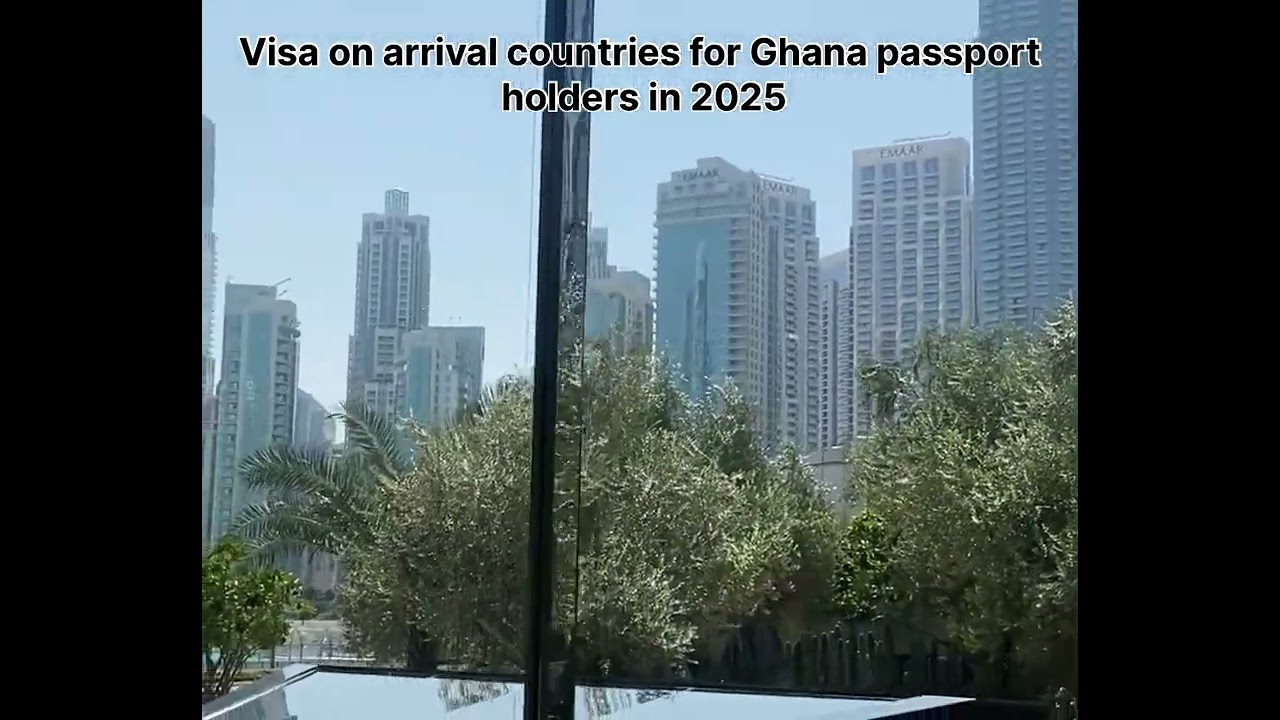 Visa free countries for Ghana passport holders 2025 