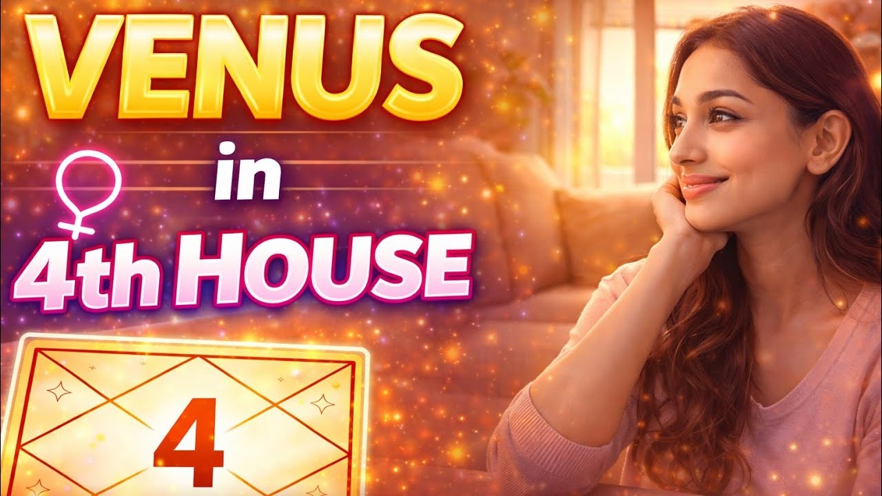 Aapko ghar se itna attachment kyun hai? (Shukra 4th House)