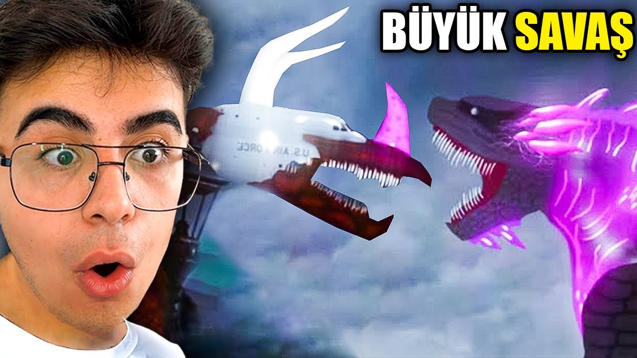 GODZİLLA MUTASYON UÇAĞI YEDİ..