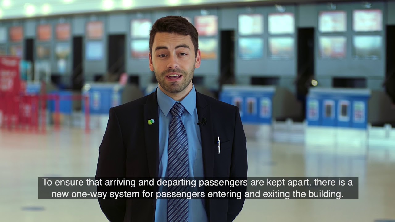 Belfast international Passenger information video June 2020