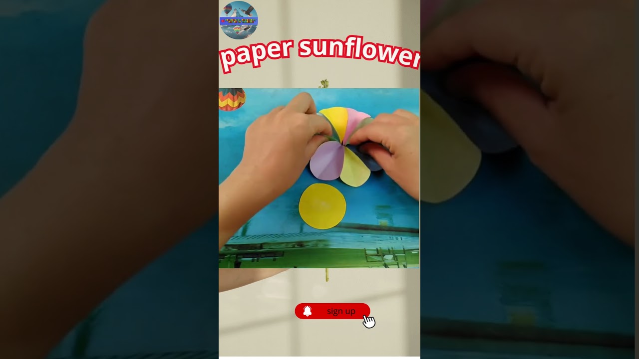 🌻🌻Paper sunflower🌻💫 
