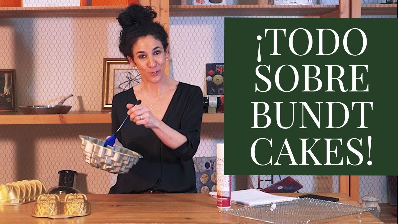 ¡Todo lo que necesitas saber para hornear un bundt cake!