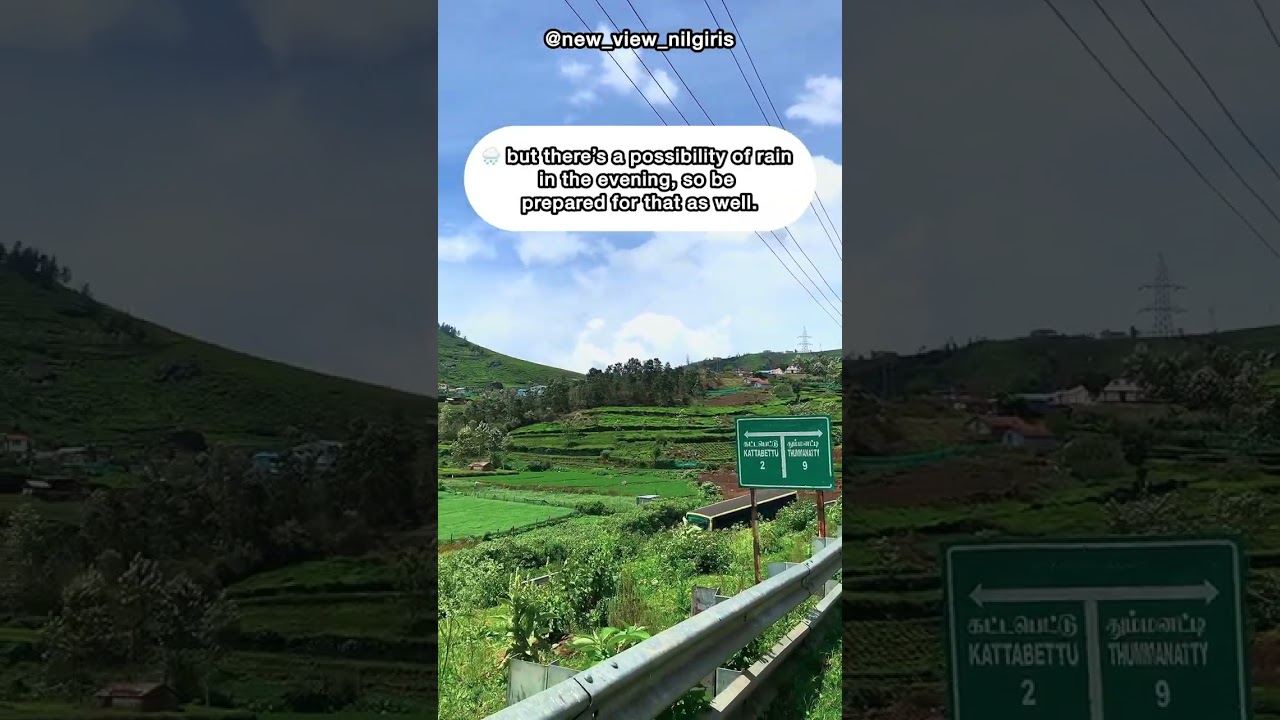 Ooty weather today 10/09/2025 #newviewnilgiris / Ooty climate today / Nilgiris climate today