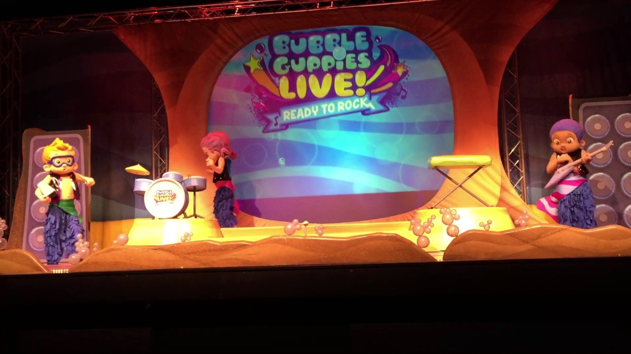 Bubble Guppies Live  Show @ Massey Theatre  Vancouver, Canada Feb 18, 2018