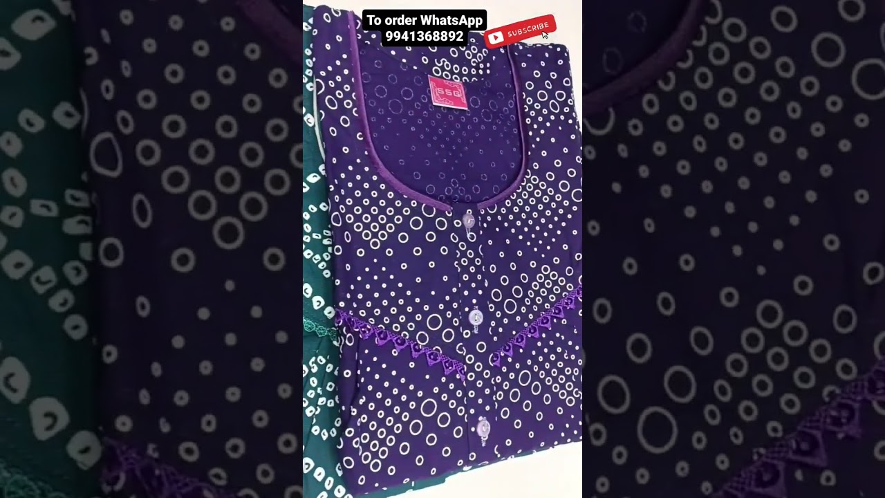 #nighties #nightiesdress #designernighties #cotton #nighty #offer #wholesalenighties #onlineshopping