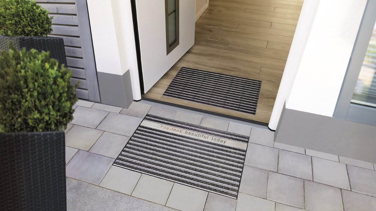 Ästhetische Eingangsbereiche mit dem ACO Schuhabstreifer Vario 2.0