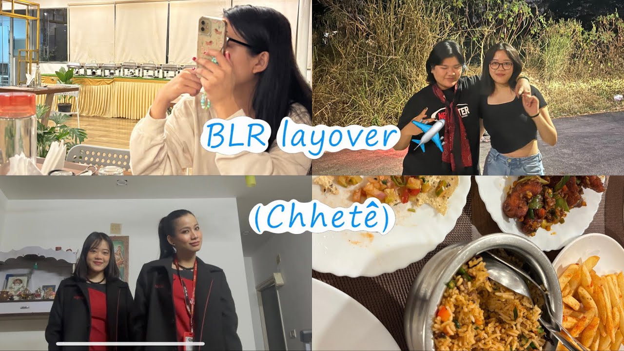 BLR layover ✈️ || Vlog (for a keepsake🤞🏼)