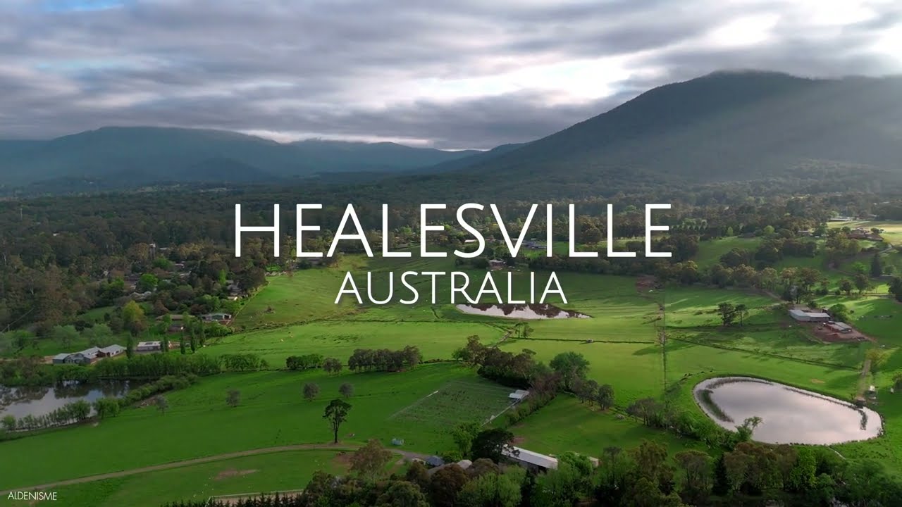 NATURE & TRANQUILLITY | Healesville Victoria Australia 🇦🇺 澳大利亚 | Drone Aerial View Relaxation [ 4K ]