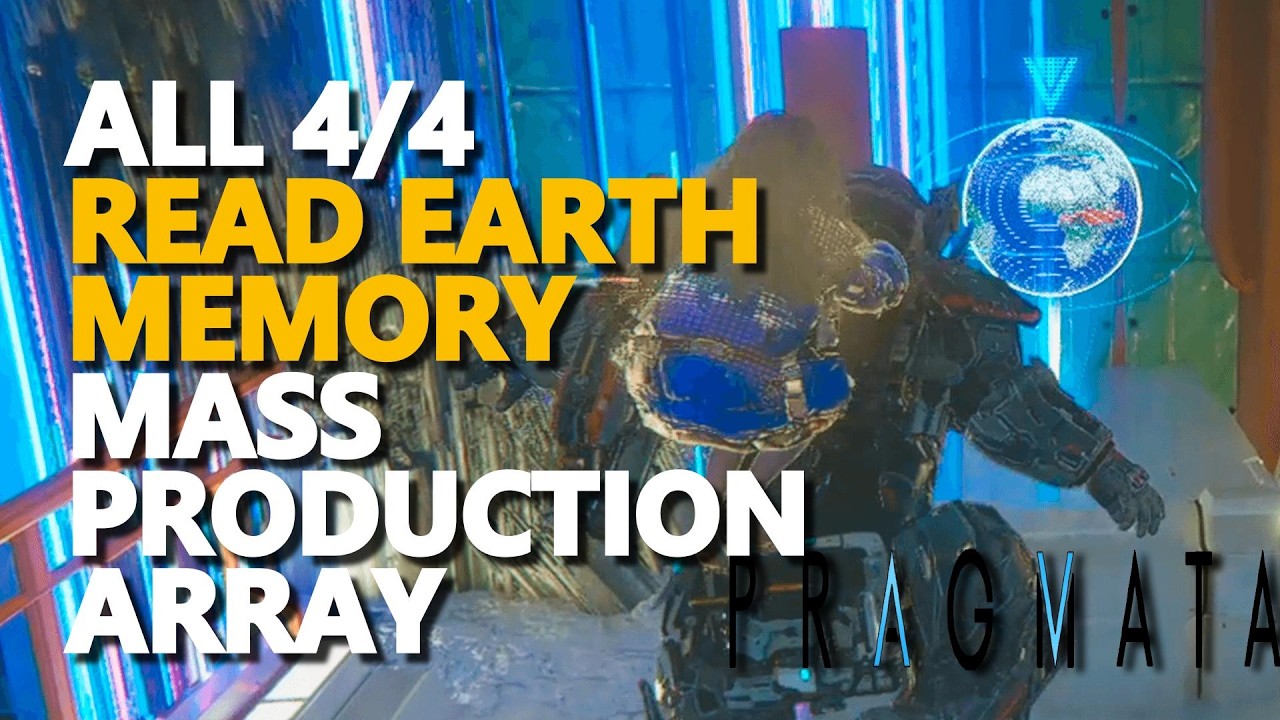 All Mass Production Array Read Earth Memory Pragmata