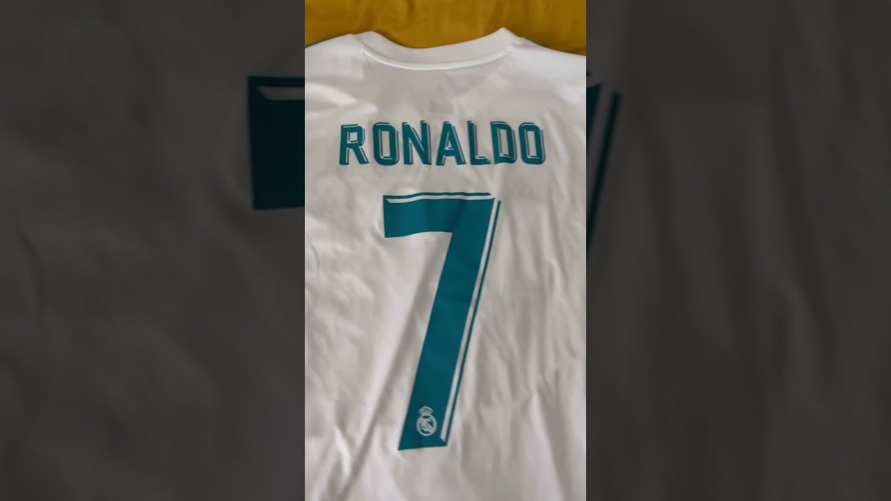 Soccerdeal 17-18 Real Madrid away jersey Unboxing Review