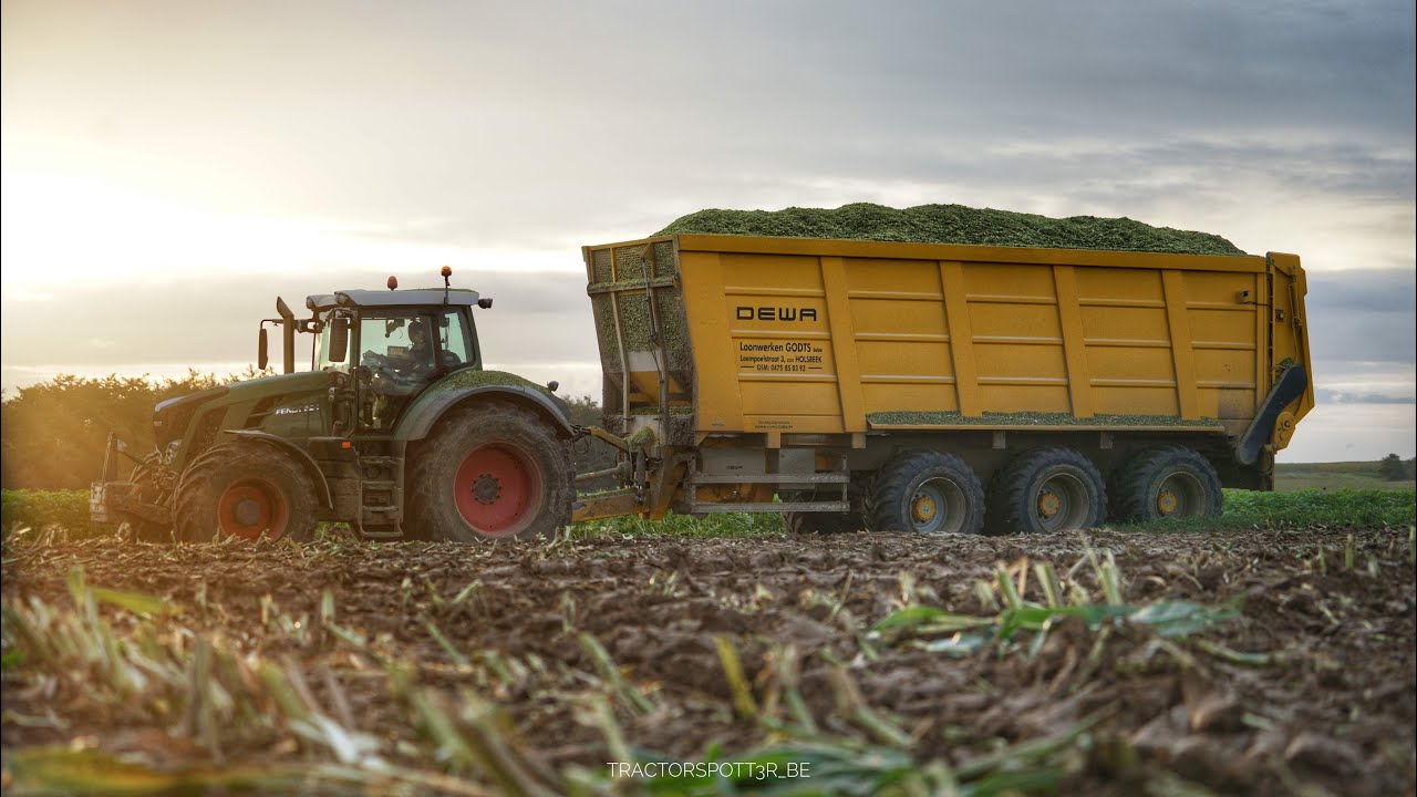 Ma&iuml;s 2K24 : Loonwerken Godts | 4K | Claas Jaguar 960 | 2x Fendt | Maisernte