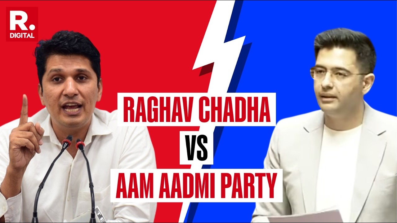 AAP President Lashes Back At Raghav Chadha, Dares Him To Speak Without 'Fear' | Saurabh Bhardwaj