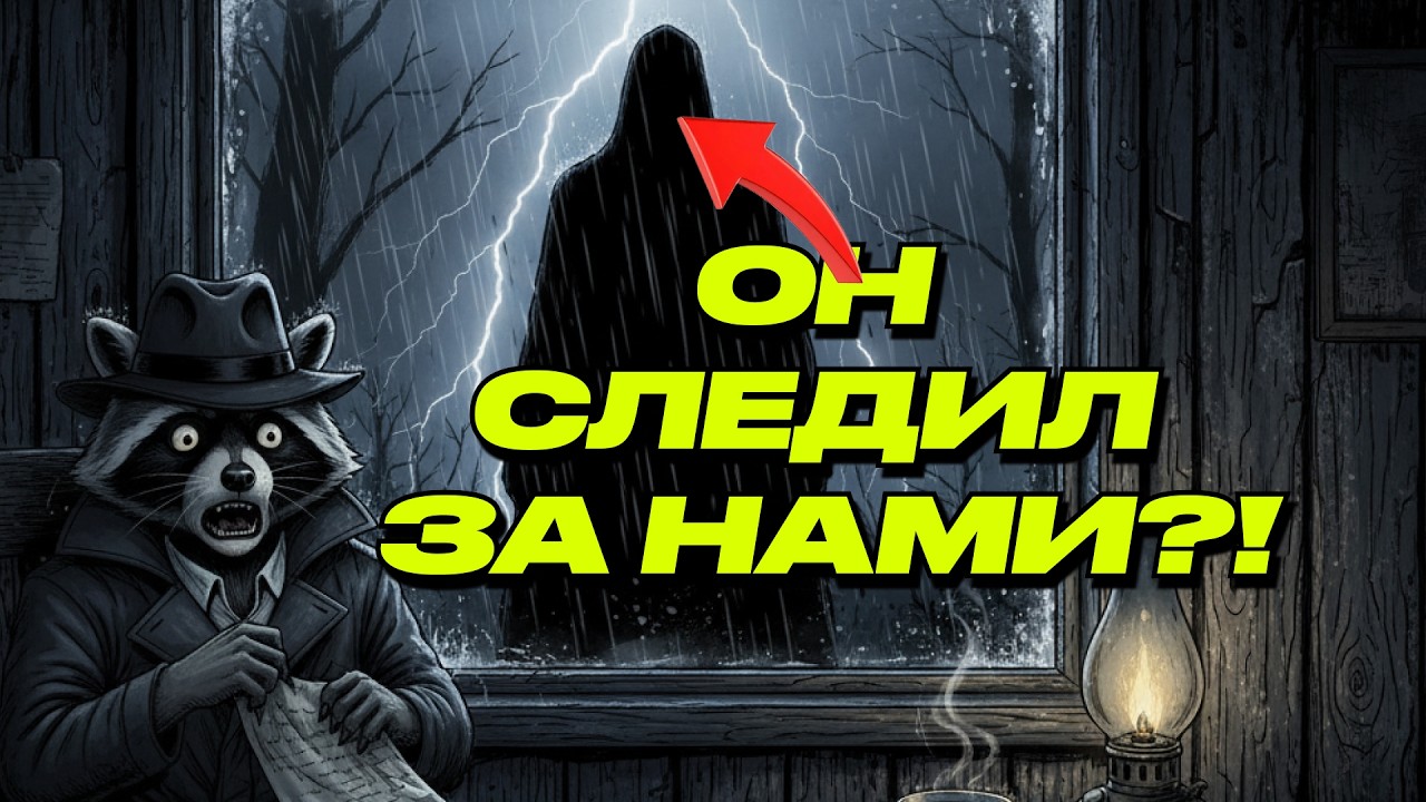 ЧЕЛОВЕК В ПЛАЩЕ ПОД ДОЖДЁМ | Жуткая история с Реддита
