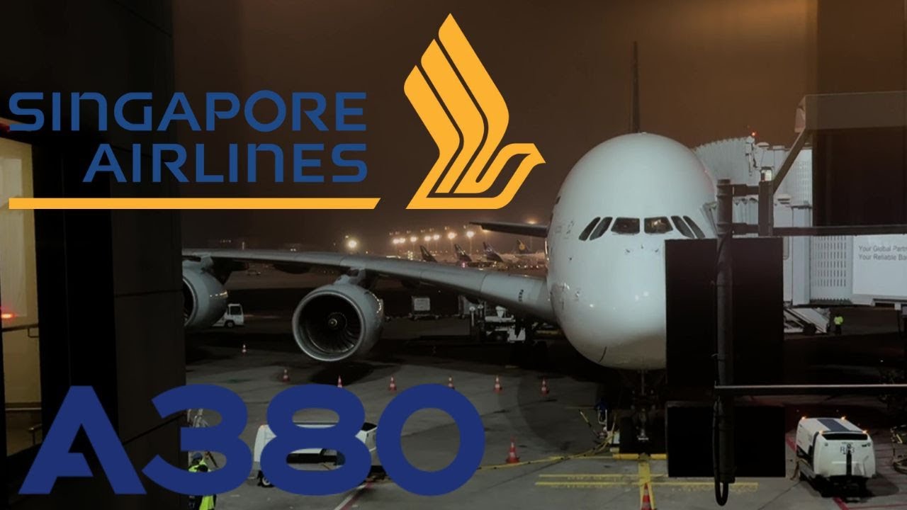 SINGAPORE AIRLINES Airbus A380 🇩🇪 Frankfurt to Singapore 🇸🇬 [SHORT FLIGHT REPORT]