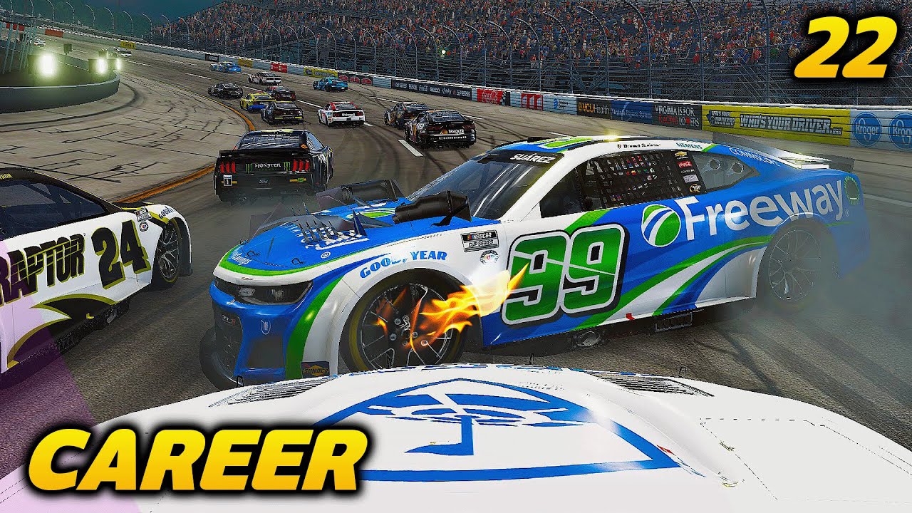 I’VE NEVER HAD THIS HAPPEN BEFORE. - NASCAR Heat 5 Career Mode: Part 22