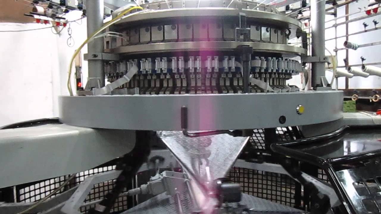 SUNDA Single Jersey Jacquard Course Gauge Knitting Machine