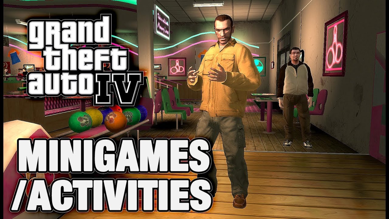 GTA IV - Minigames & Friend Activities
